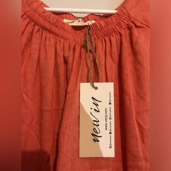 NWT Very J New In Coral Dress - Picture 4 of 6